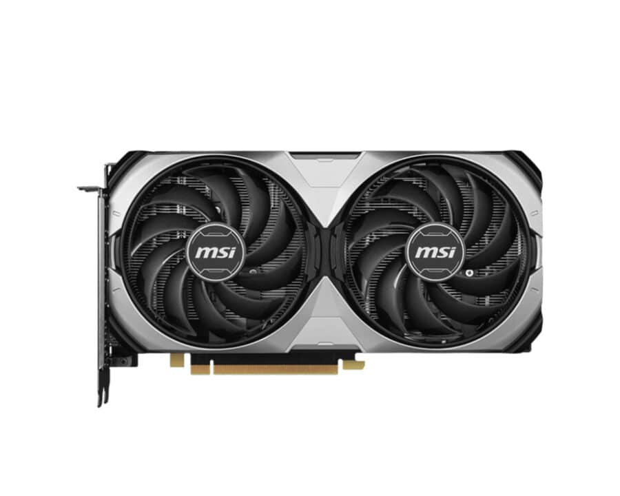 MSI VENTUS GeForce RTX 4070 SUPER VENTUS 2X OC Graphic Card Front View