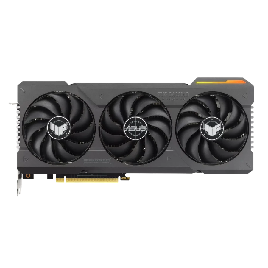 ASUS TUF GAMING NVIDIA RTX 4070 Ti SUPER OC Graphics Card Flat View