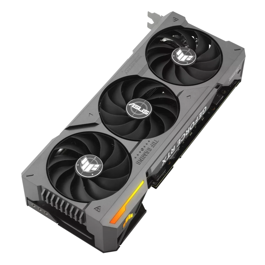 ASUS TUF GAMING NVIDIA RTX 4070 Ti SUPER OC Graphics Card Side View