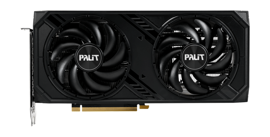 Palit NVIDIA RTX 4070 SUPER DUAL Graphics Card Front View