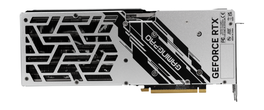 Palit NVIDIA RTX 4080 SUPER GamingPro OC Graphics Card Backplate