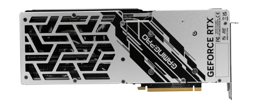 Palit NVIDIA RTX 4080 SUPER GamingPro Graphics Card Backplate