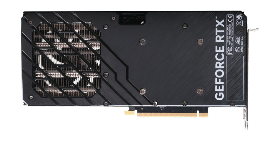Palit NVIDIA RTX 4070 SUPER DUAL OC Graphics Card Backplate