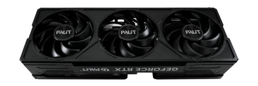 Palit NVIDIA RTX 4070 SUPER JetStream OC Graphics Card Angled Front View