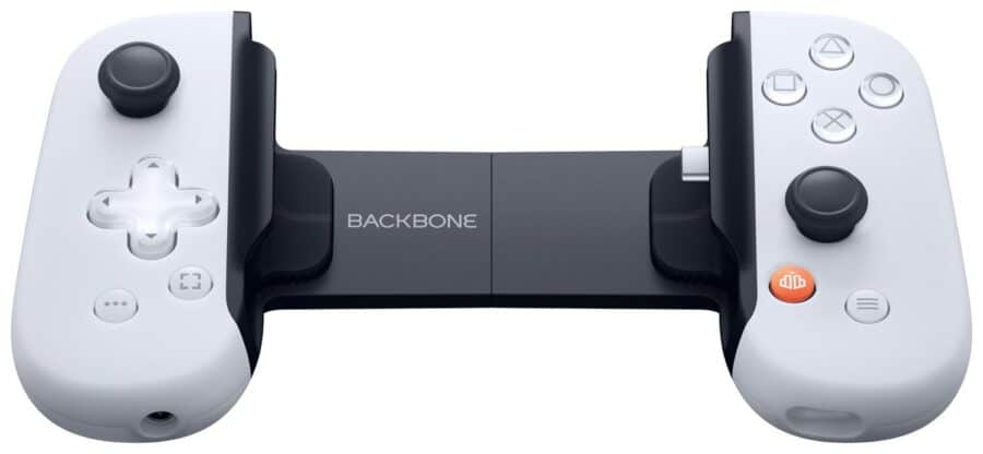 Backbone One: PlayStation Mobile Gaming Controller USB-C - Tilted Front View