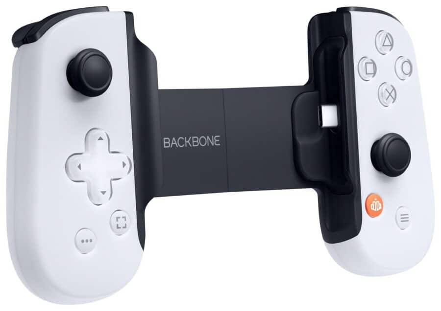 Backbone One: PlayStation Mobile Gaming Controller USB-C - Angled View