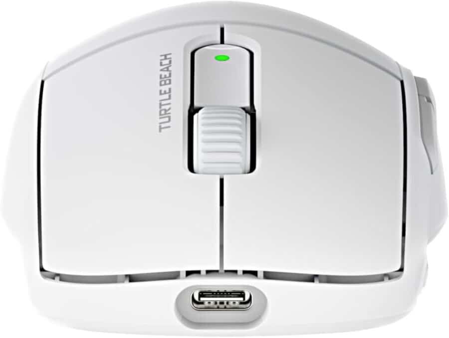 Turtle Beach - Burst II Air Wireless Gaming Mouse - White Front View