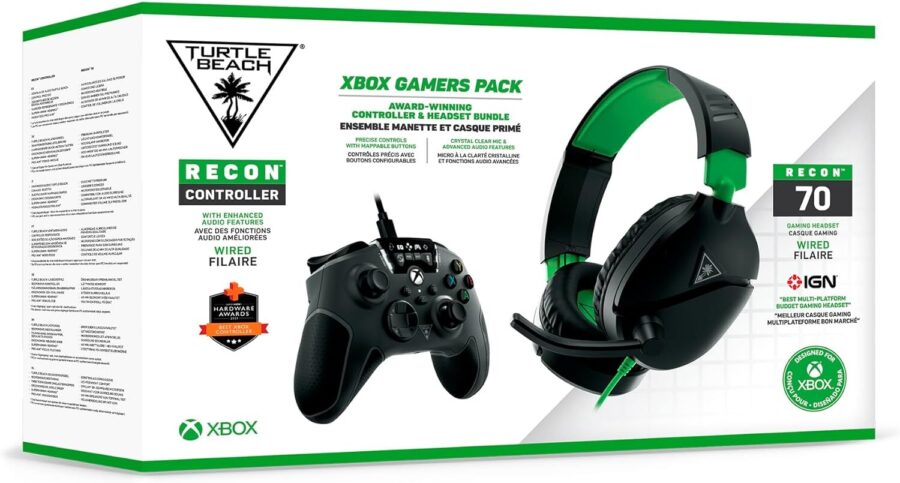 Turtle Beach - Xbox Gamers Pack - Recon 70 Headset & Recon Controller Box