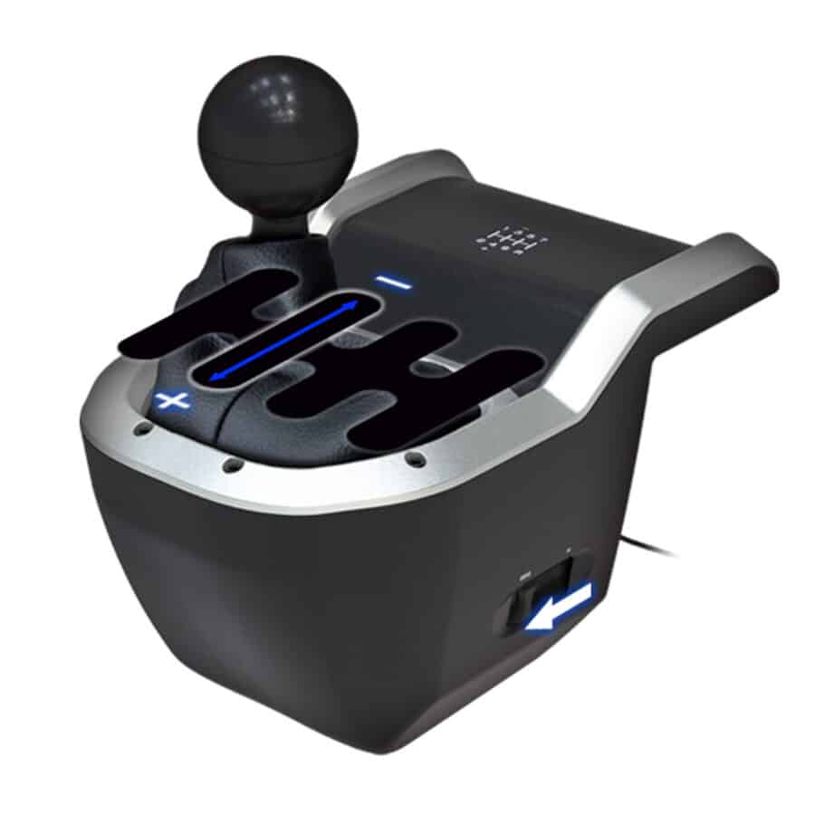 Hori - 7-Speed Racing Shifter Controller Gear View 2