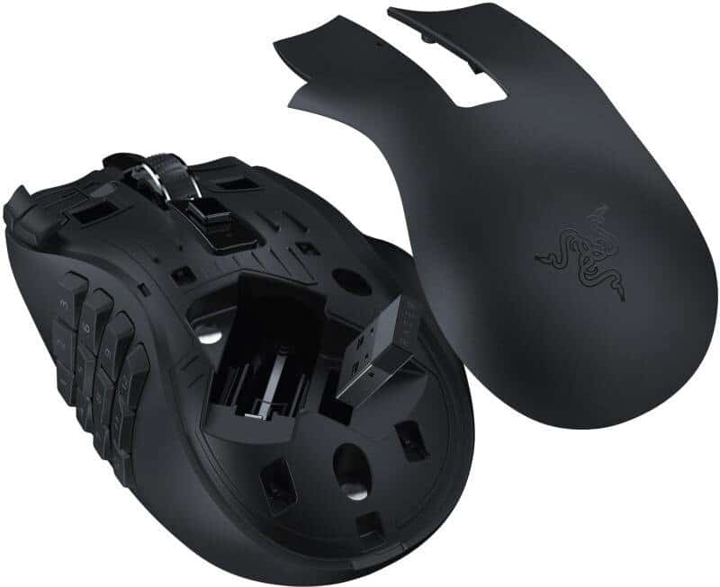 RAZER - Naga V2 HyperSpeed Mouse - Black Inside