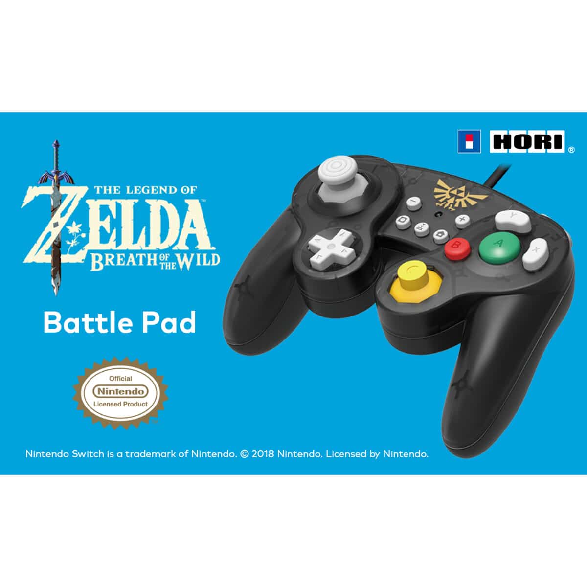 Hori - Battle Pad Zelda Edition For Nintendo Switch Poster