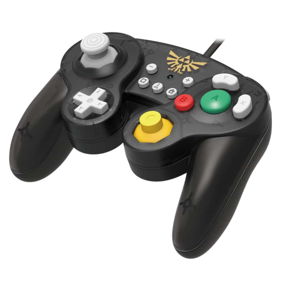 Hori - Battle Pad Zelda Edition For Nintendo Switch Angled View