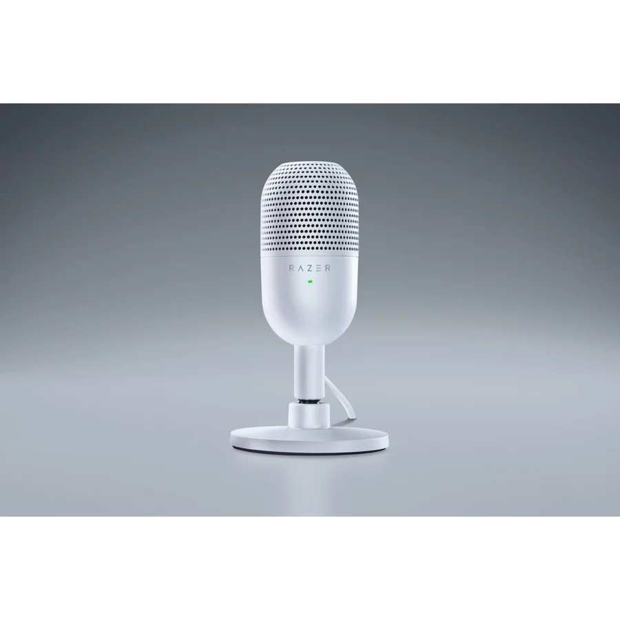 Razer - Seiren V3 Mini Microphone - White Top View