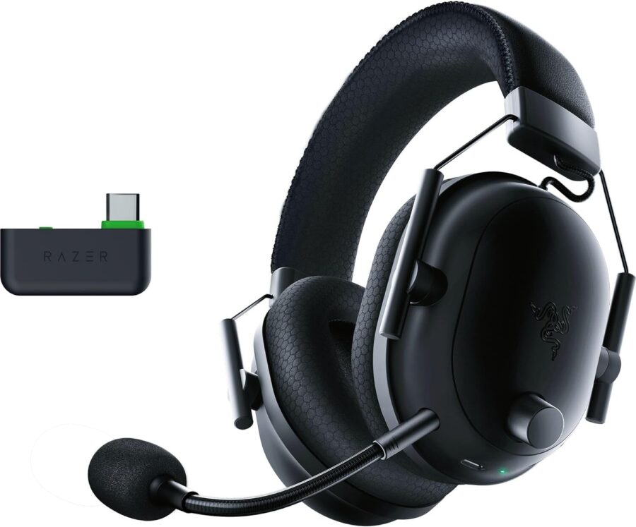 Razer - BlackShark V2 Pro Gaming Headset (Xbox Licensed) - Black & USB