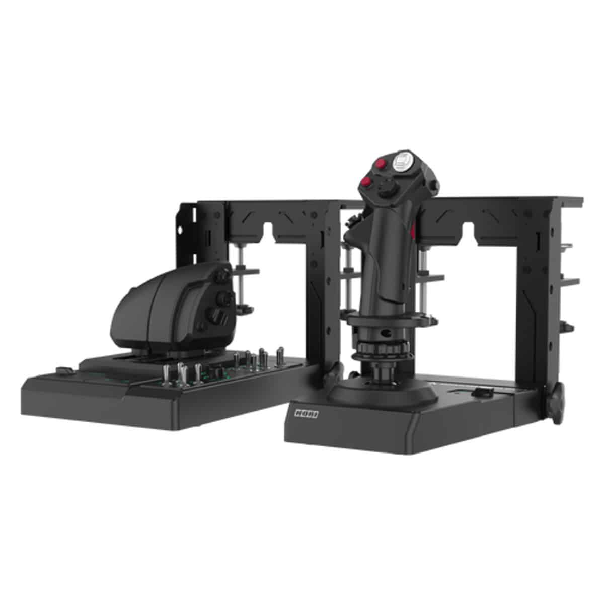 Hori - HOTAS Flight Control System & Mount For Windows 11/10 Angled View