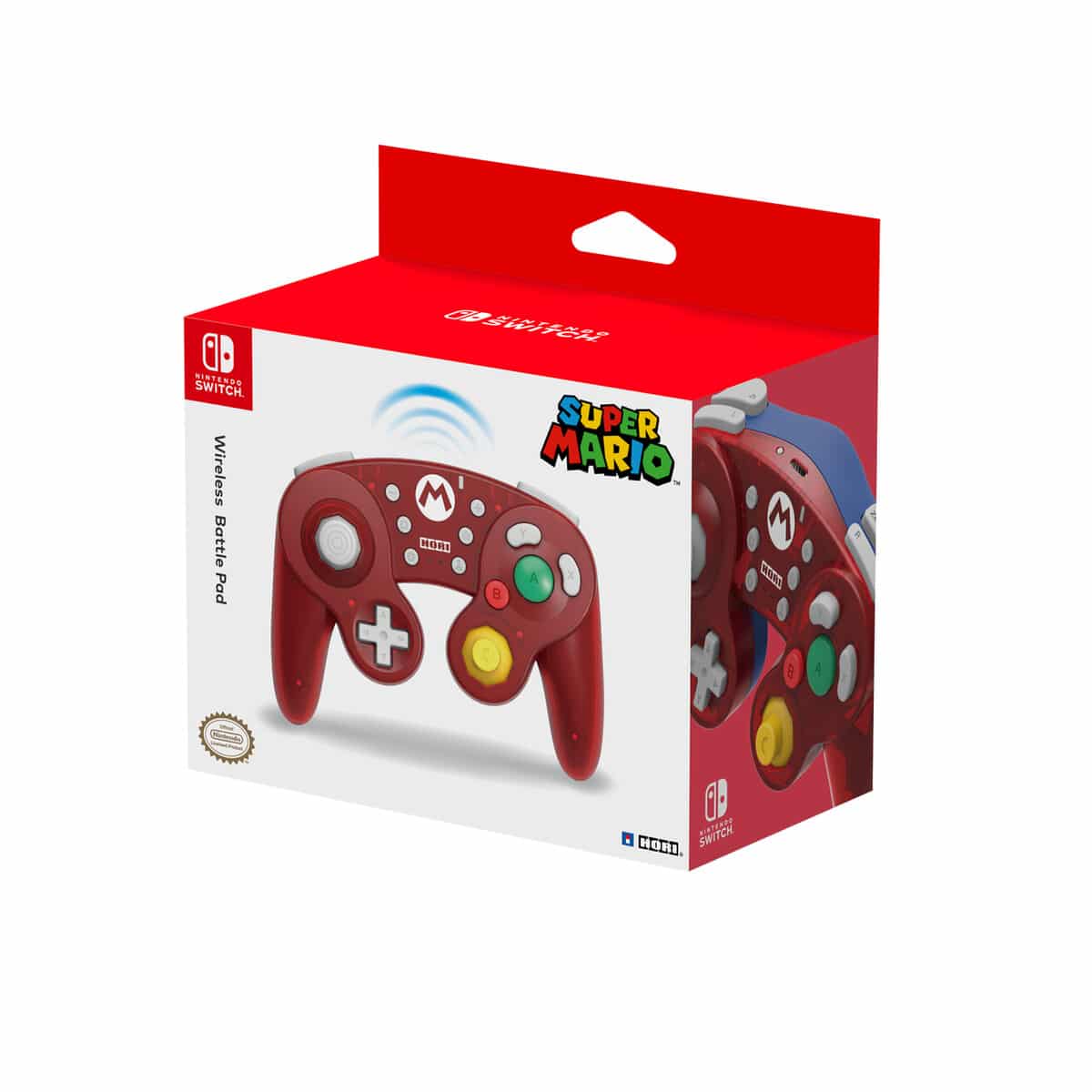 Hori - Wireless Battle Pad (Mario) For Nintendo Switch - Box