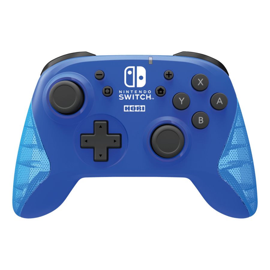 Hori - HORIPAD Wireless For Nintendo Switch -Blue - Front Angle
