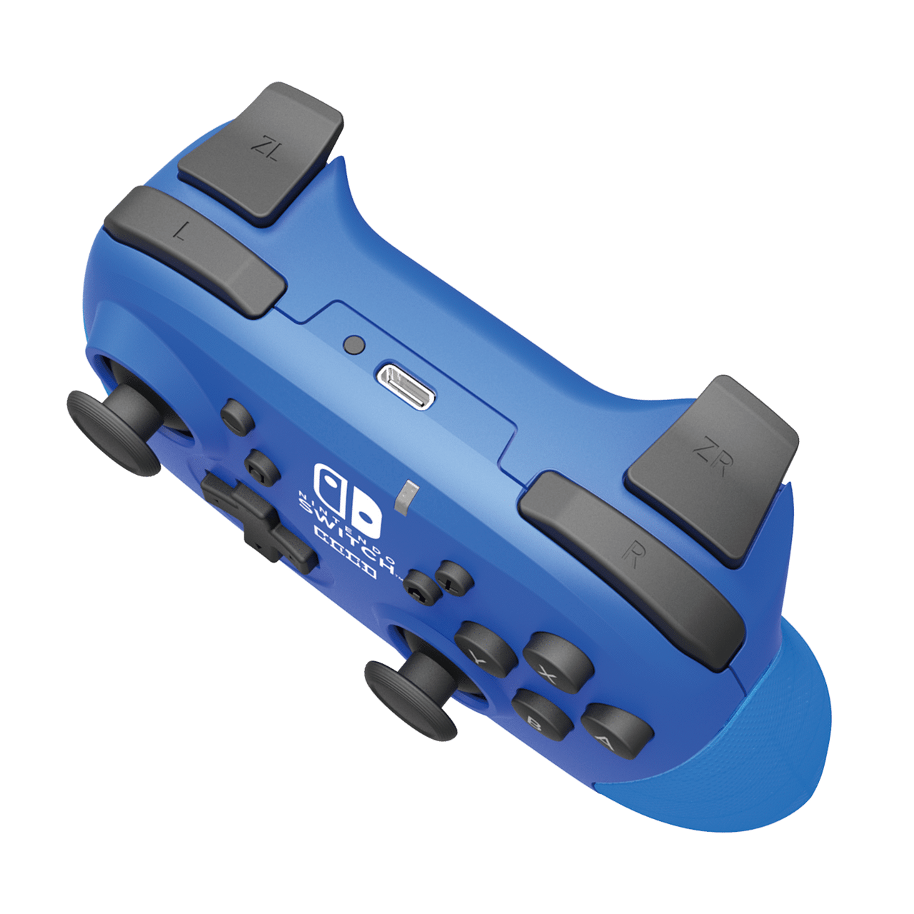 Hori - HORIPAD Wireless For Nintendo Switch -Blue - Top View