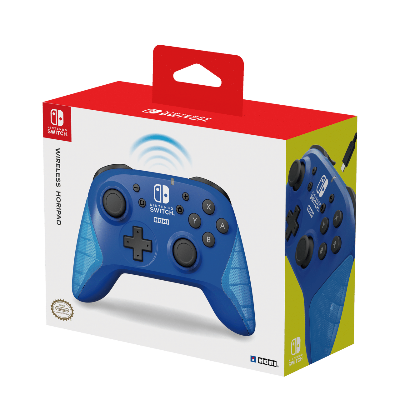 Hori - HORIPAD Wireless For Nintendo Switch - Blue - Box