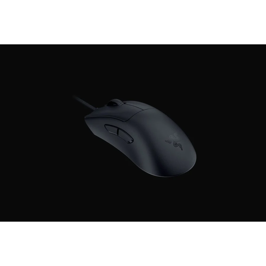 Razer - DeathAdder V3 Mouse – Black Back Angled View