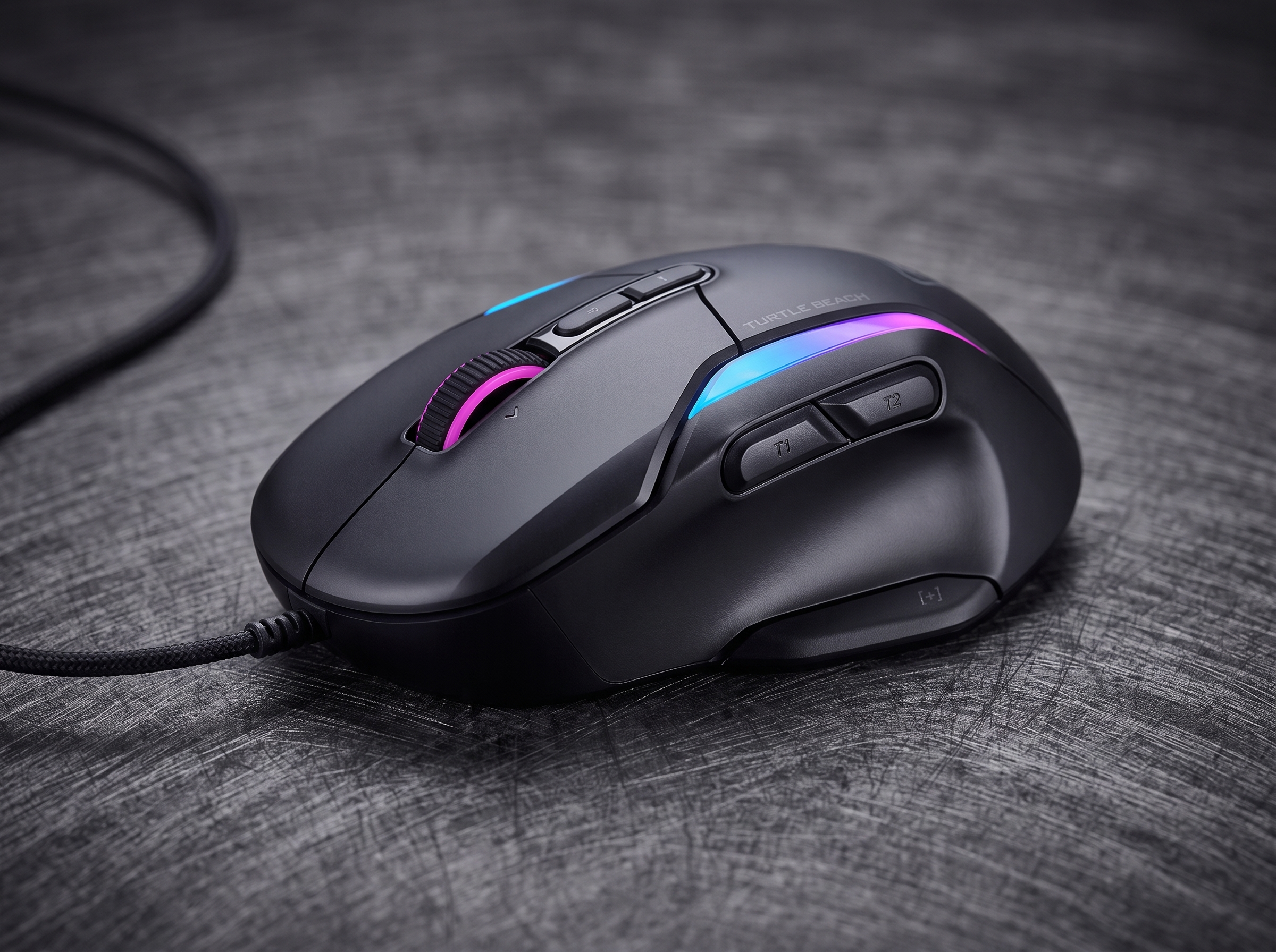 Turtle Beach - Kone II Wired Ergonomic Gaming Mouse - Black