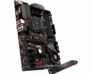 MSI X570 GAMING PLUS Angled View