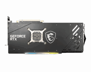 MSI GeForce RTX 3070 8GB GAMING X TRIO - Backplate View