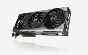 Sapphire Radeon 6800 XT - Angled Fan View