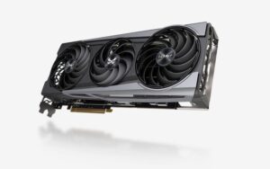 Sapphire Radeon 6800 - Angled Fan View