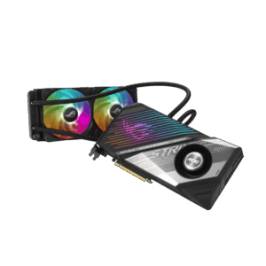 ASUS ROG Radeon RX 6800 XT Strix LC Angled View