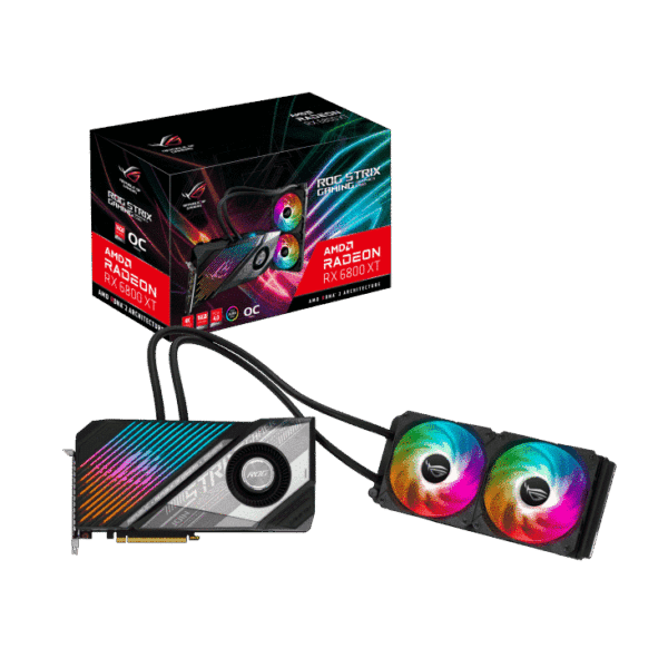 ASUS ROG Radeon RX 6800 XT Strix LC Full Promo View