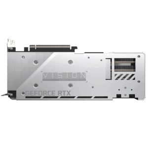 Gigabyte RTX 3070 VISION OC 8G Backplate View