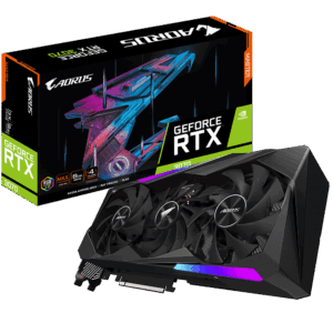 AORUS GeForce RTX 3070 MASTER 8G Promo Box View