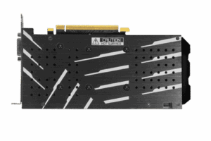 KFA2 GeForce GTX 1660 Super (1-Click OC) Backplate View