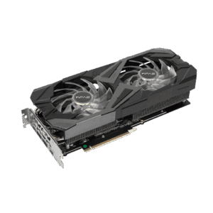 KFA2 GeForce RTX 3070 EX (1-Click OC) Angled View