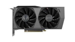 ZOTAC GAMING GeForce RTX 3060 Ti Twin Edge OC Fan View
