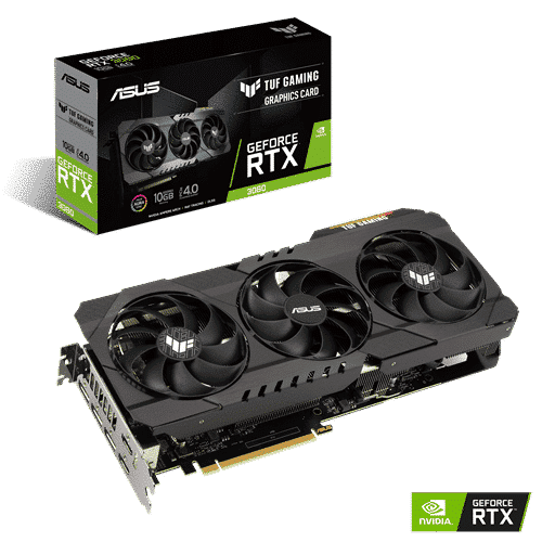 ASUS TUF Gaming GeForce RTX 3080 10G OC Edition Promo View