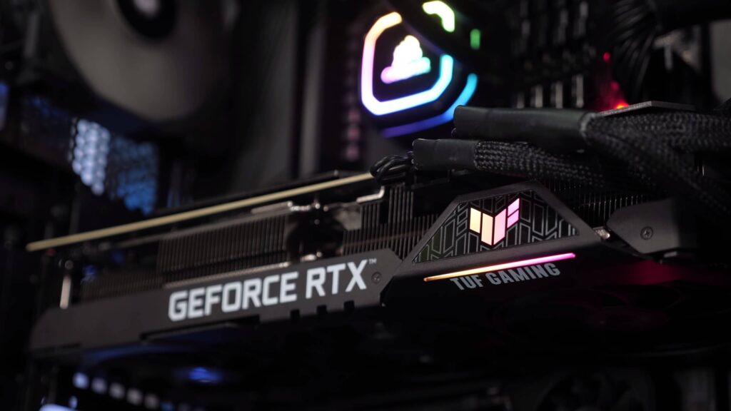ASUS TUF Gaming GeForce RTX 3080 10G OC Edition Lifestyle Image