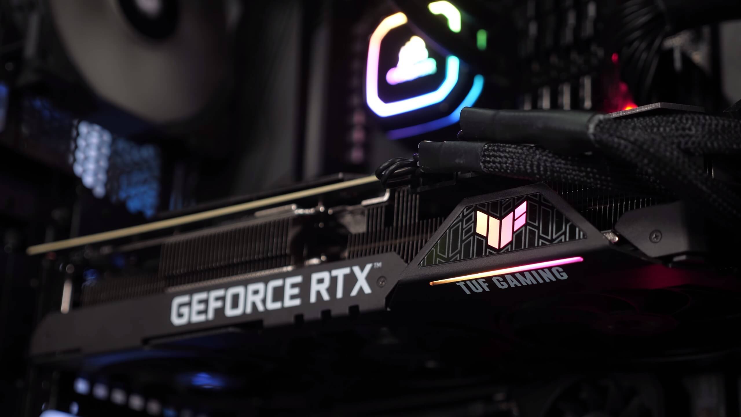 ASUS TUF Gaming GeForce RTX 3080 10G OC Edition Lifestyle Image