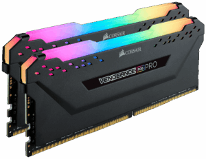 Corsair VENGEANCE RGB PRO 16GB Angled View