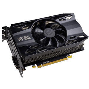 EVGA GeForce RTX 2060 SC Angled View