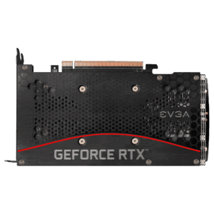 EVGA GeForce RTX 3060 XC GAMING Backplate View