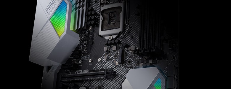 ASUS PRIME Z390-A Front Scene 4