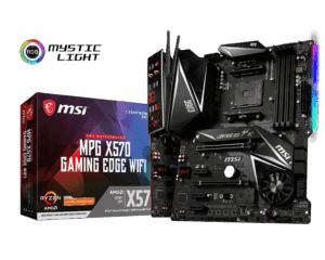 MSI MPG X570 Gaming Edge WiFi Box Promo View