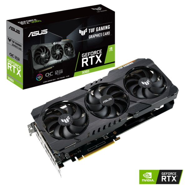 ASUS TUF Gaming GeForce RTX 3060 OC Promo View Poster