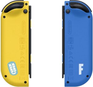 Nintendo Switch Fortnite Edition Joy-Cons - Back View