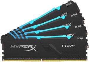 HyperX Fury RGB 32GB Memory Kit RAM Promo View