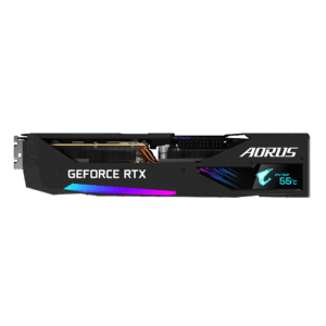 Gigabyte AORUS GeForce RTX 3070 Ti MASTER Side View