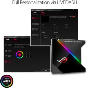 ROG Ryujin 240 Software View