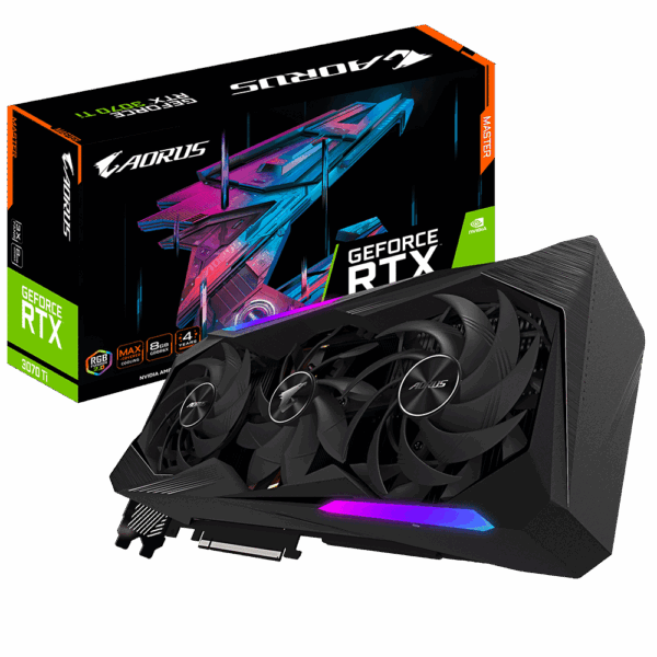 Gigabyte AORUS GeForce RTX 3070 Ti MASTER Box View